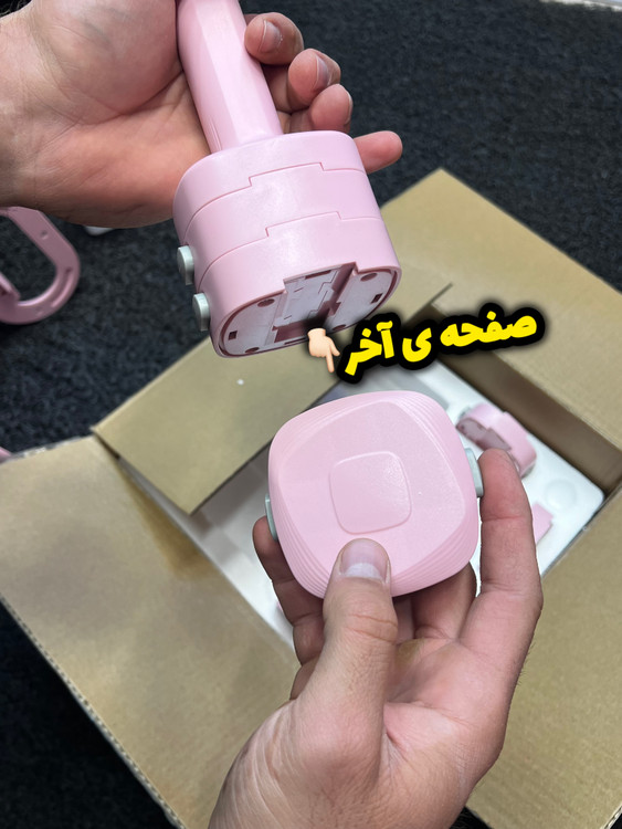 دمبل متغیر لاکچری – تبدیل به دمبل و کتلبل اورجینال - نمای فرعی