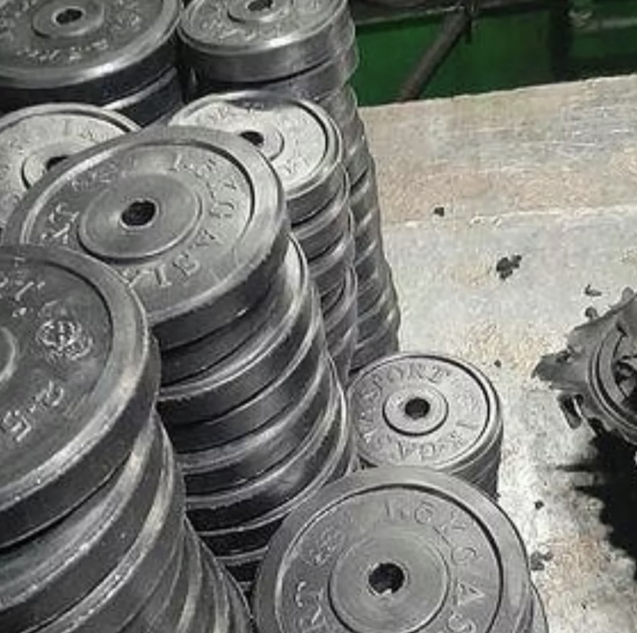 صفحه هالتر خونگی در‌وزن های مختلف دونیم کیلو/پنج کیلو/ده کیلو