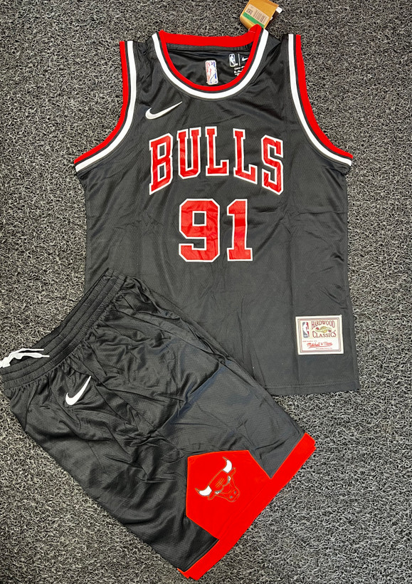 لباس بسکتبالی تیم BULLS & CHICAGO /بازیکن رودمان و جردن RODMAN & JORDAN/بهترین کیفیت