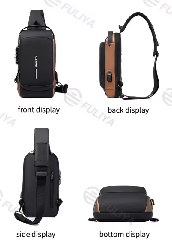 بادی بگ اورجینال/کرس بگ/ضد آب/دارای پورت usb برای شارژ موبایل و تبلت و هندزفری/قفل ضد سرقت/کیفیت فوول حرفه ای🤌🏻🔥
