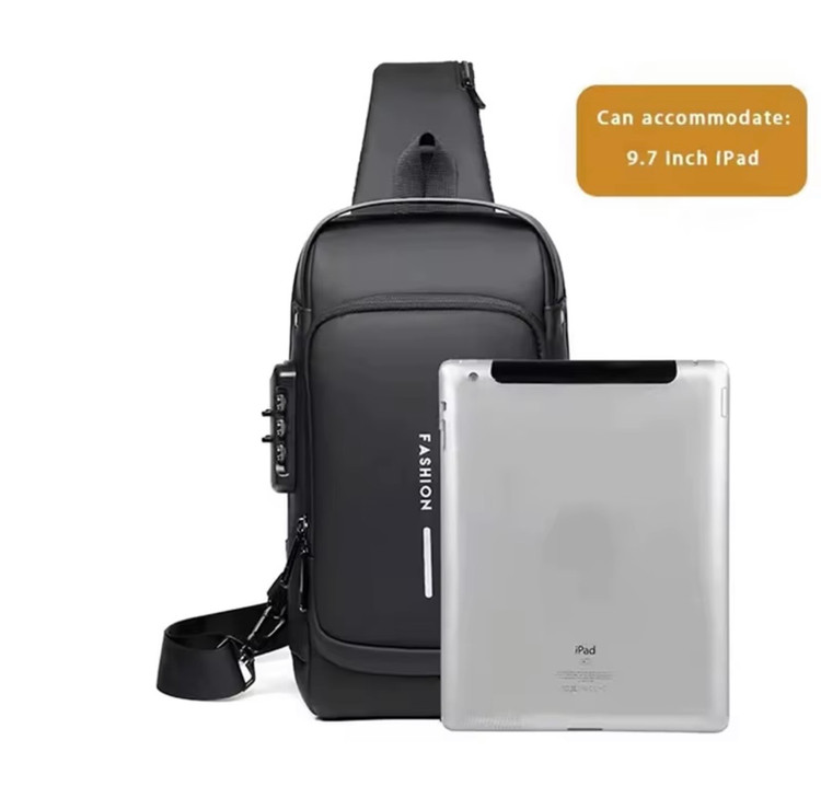 بادی بگ اورجینال/کرس بگ/ضد آب/دارای پورت usb برای شارژ موبایل و تبلت و هندزفری/قفل ضد سرقت/کیفیت فوول حرفه ای🤌🏻🔥